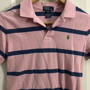 Pink polo